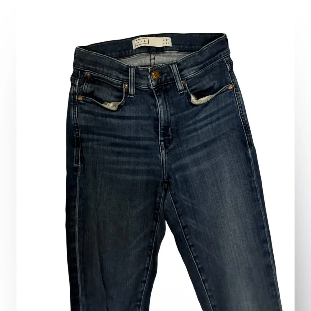 AYR Dark Wash Women's Skinny Jeans W27 L 32 - Picture 2 of 5
